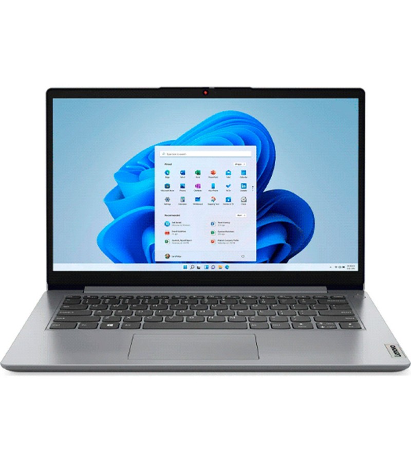 Notebook Lenovo 1 82LV0075US 14IJL7 Intel Celeron N4500 14" 4GB RAM/128GB/W11 - Gray