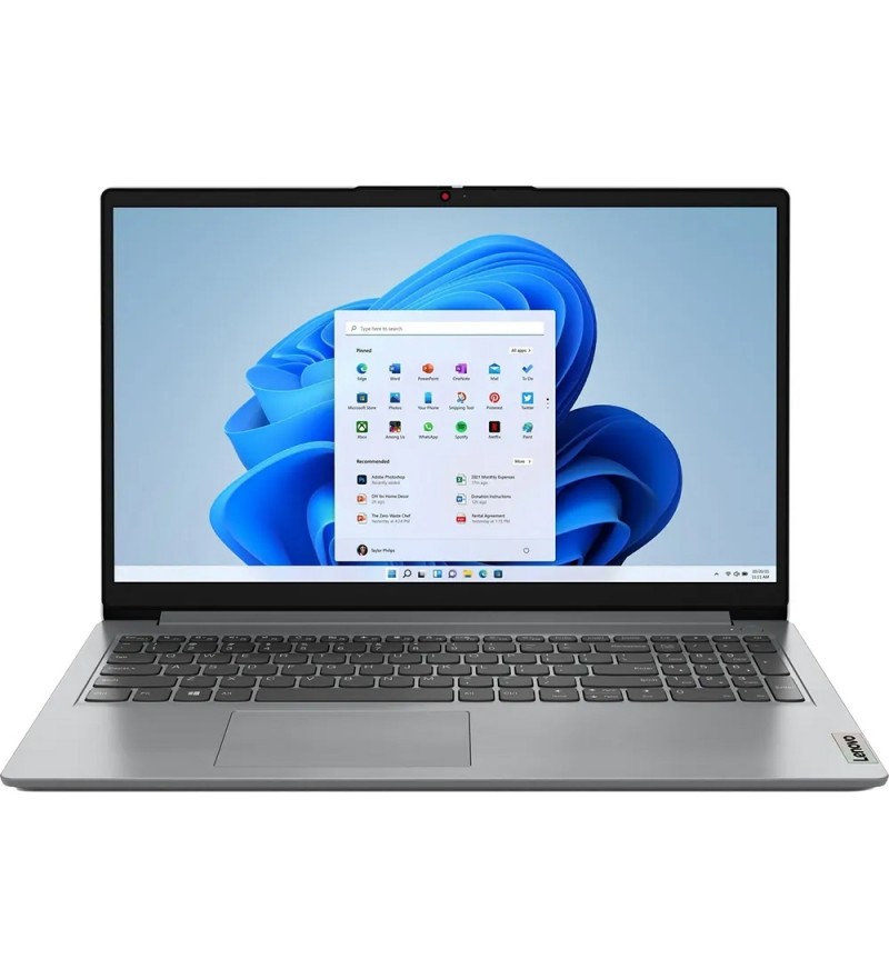 Notebook Lenovo 1I 82QD00DHUS 15.6" con Intel Core i3-1215U/8GB RAM/256GB/W11 - Gray