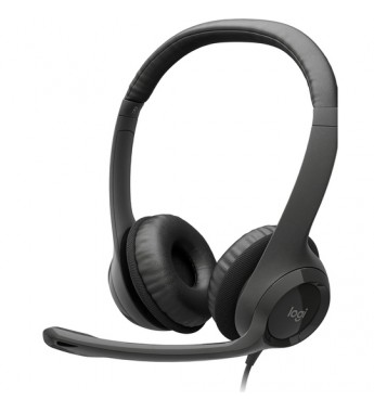 Auricular Logitech H390 981-000014 USB/Micrófono Bidireccional - Negro