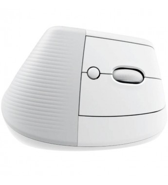 Mouse Wireless Logitech Lift MR0094 910-006469 4000DPI Ajustable/6 Botones/Bluetooth - Blanco 