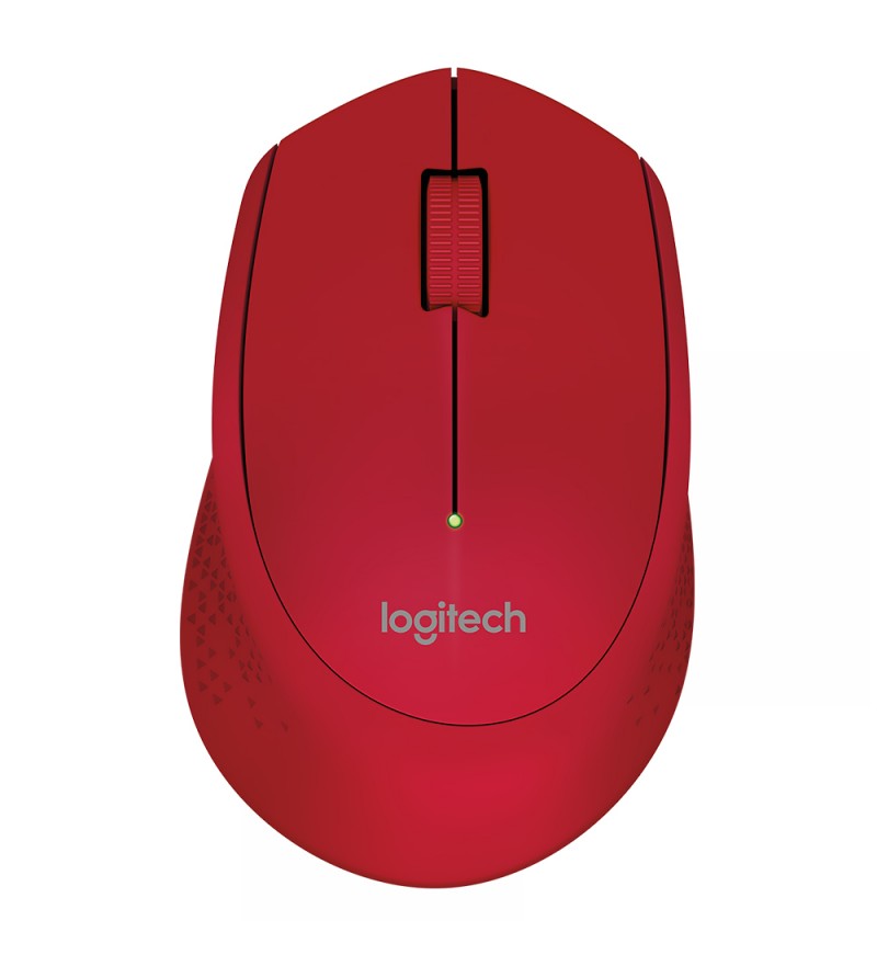 Mouse Logitech M280 910-004286 Wireless/1000DPI/2.4GHz - Rojo 