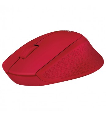 Mouse Logitech M280 910-004286 Wireless/1000DPI/2.4GHz - Rojo 