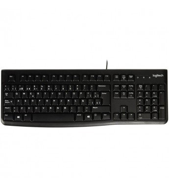 Teclado Logitech K120 920-004422 USB Español - Negro
