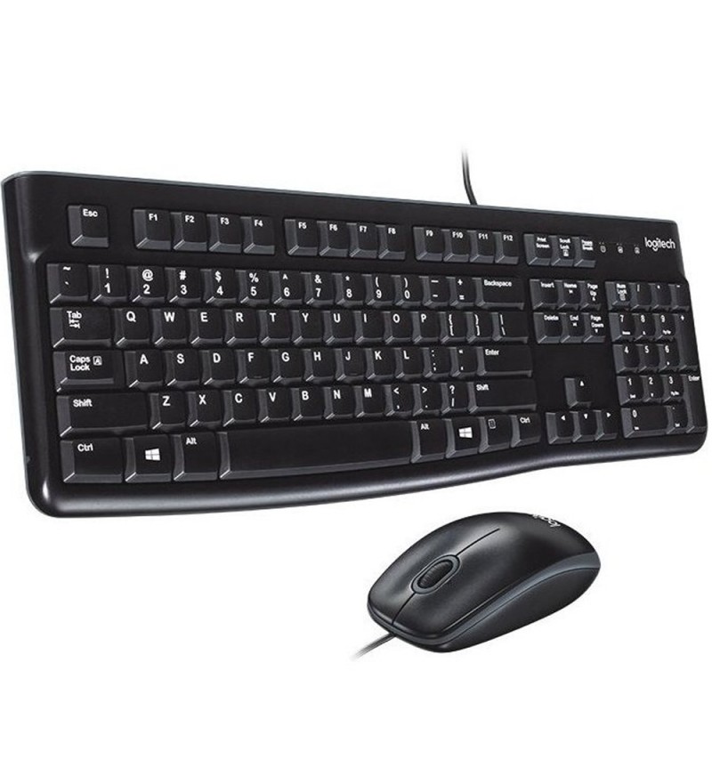 Kit Logitech MK120 920-004428 Teclado + Mouse USB Español - Negro