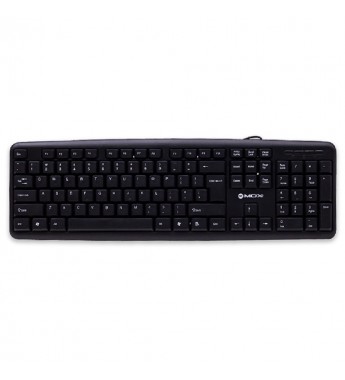 Teclado MOX MO-K350 USB-A/Ingles - Black