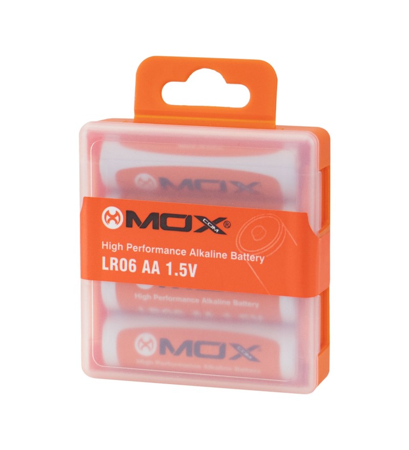 Pila Mox LR06 High Alkalina AA 1.5V - 4 Unidades