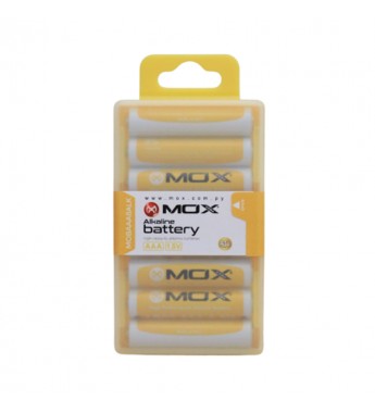 Pila MOX LR03 High Alkalina AAA 1.5V - 8 Unidades