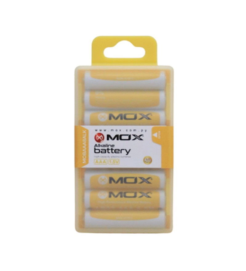 Pila MOX LR03 High Alkalina AAA 1.5V - 8 Unidades