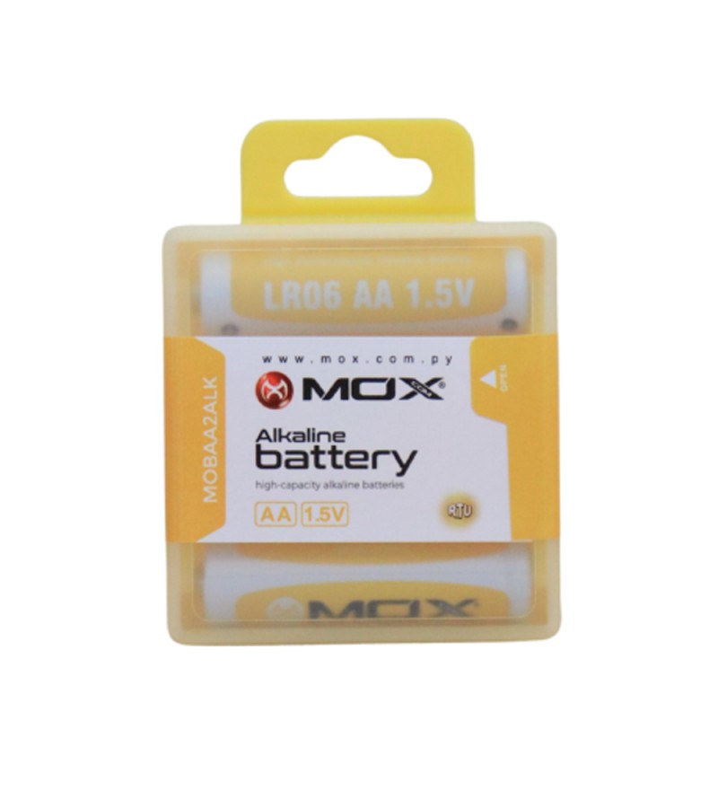 Pila Mox LR06 High Alkalina AA/1.5V - 2 Pilas