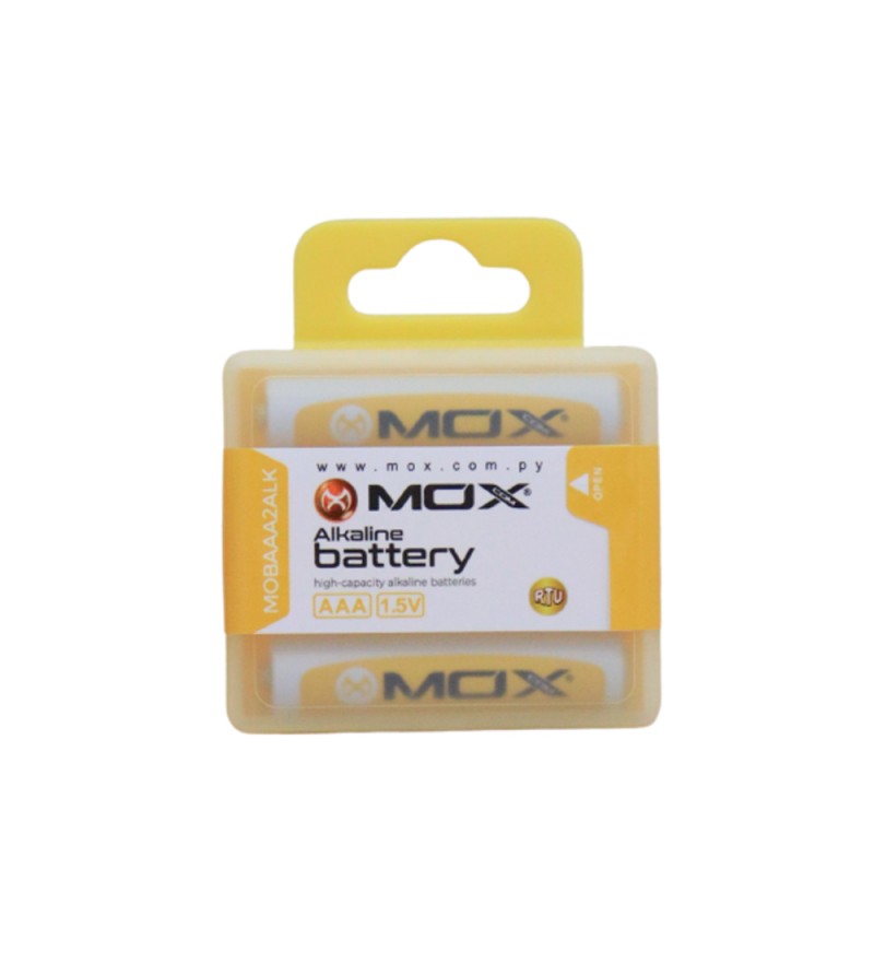 Pila MOX LR03 High Alkalina AAA 1.5V - 2 Unidades