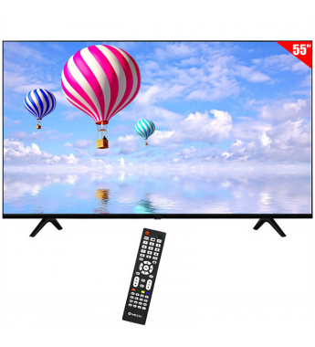 Smart TV LED de 55" Mox MO-T55PLUS 4K con Wi-Fi / Android - Negro