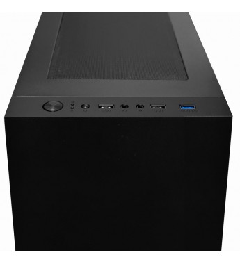 Gabinete Gamer Mtek MK-2603 Mid Tower/1Fan RGB - Black