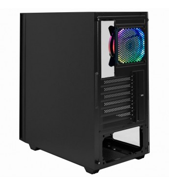 Gabinete Gamer Mtek MK-2603 Mid Tower/1Fan RGB - Black