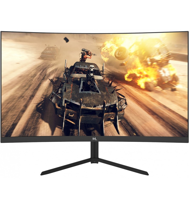 Monitor LED Curvo Gaming Mtek de 24" FHD M24SFV165 HDMI/DisplayPort/165Hz/Bivolt - Negro