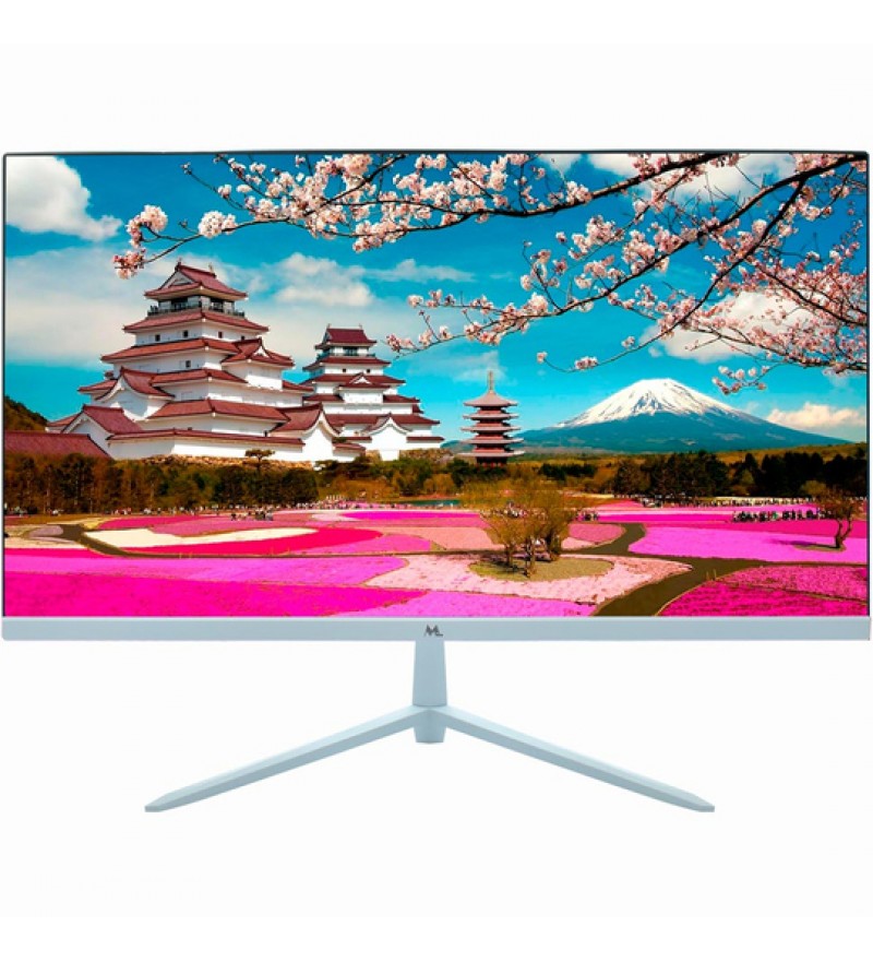 Monitor LED Mtek de 22" MS22SFV100P-W Full HD HDMI/VGA/Bivolt - Blanco