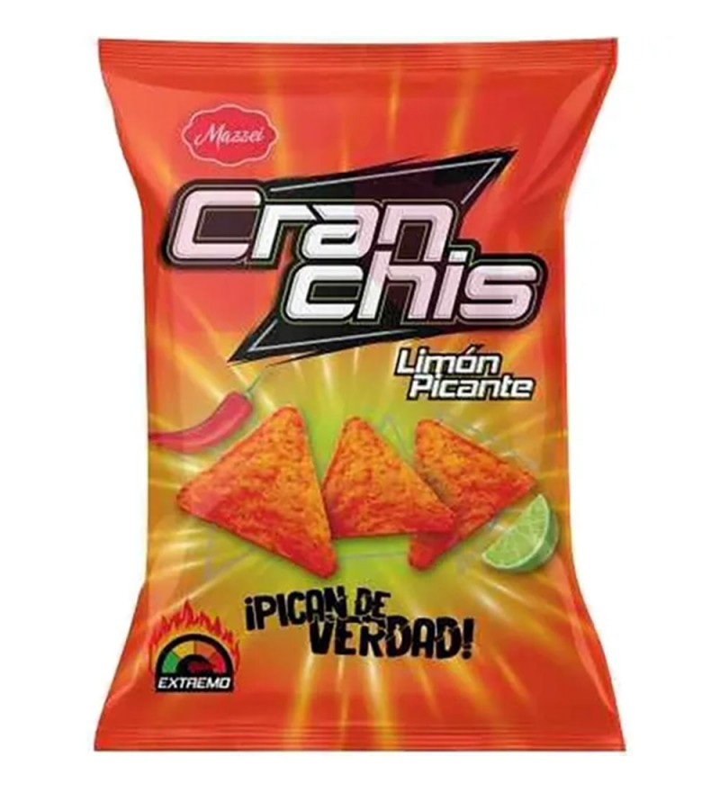 Snack Mazzei Cranchis Limón Picante - 100g