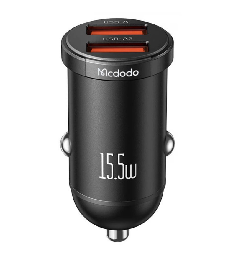 Cargador Vehicular Mcdodo CC-2950 Dual/USB-A - Black