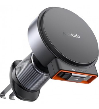 Cargador Vehicular Wireless p/iPhone Mcdodo CH-300 15W/Magnetic - Black 