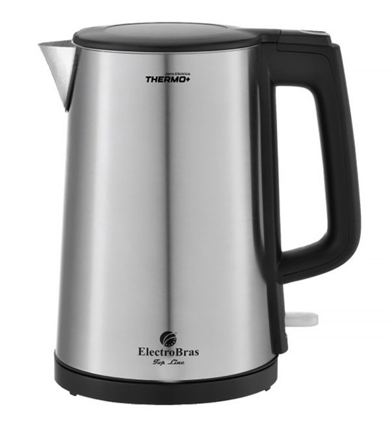 Hervidora Eléctrica Electrobras Thermo EBJE-04 1.5L/110V - Negro/Plata