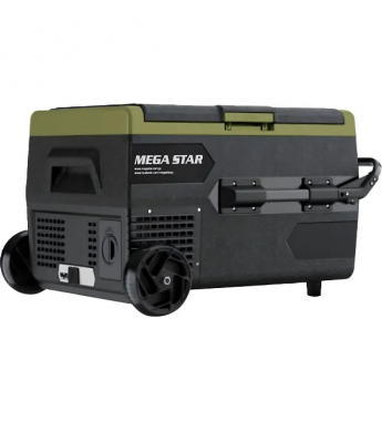 Conservadora para Vehículos Mega Star CB65 65 Litros - Black/Green (Caja Fea)