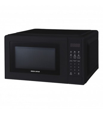 Microondas Megastar MCW208B de 20L/700W/220V - Negro