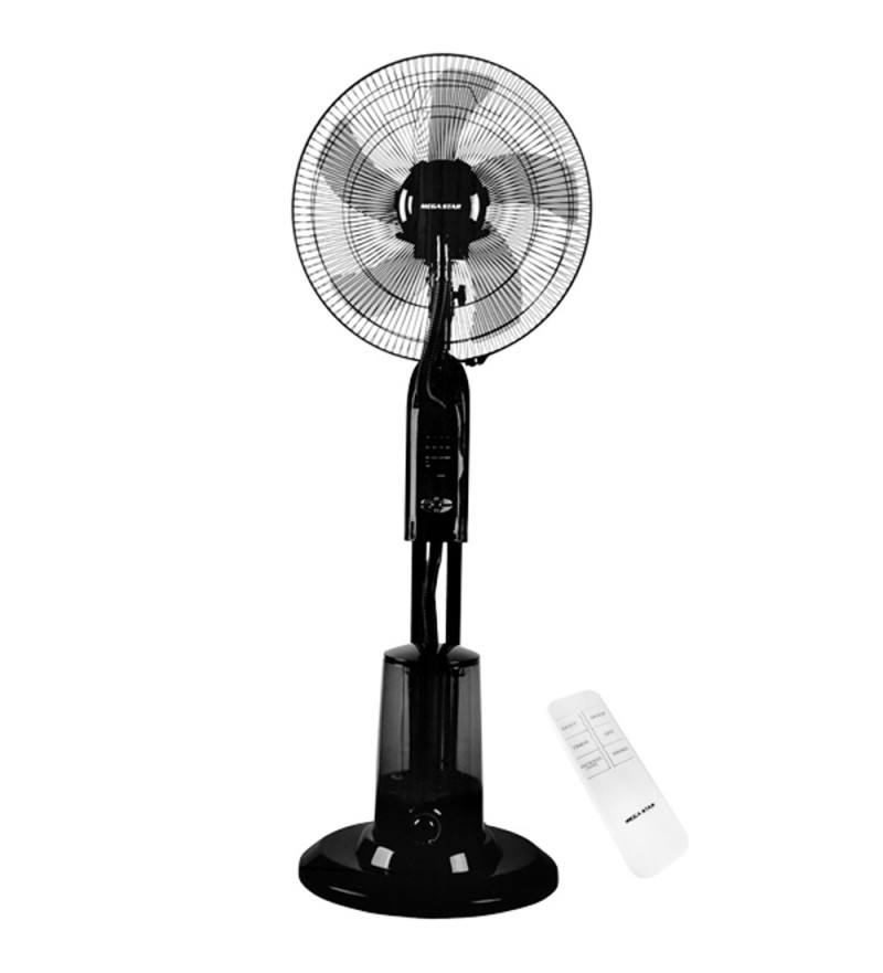 Ventilador Megastar con Humidificador FAN22 3VEL/75W/3.2L/220V - Black