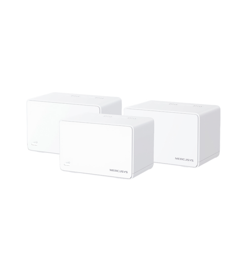 Router Mercusys Halo H80X AX3000 Whole Home Mesh (3-Pack) WiFi-6 - Blanco