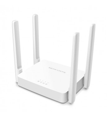 Router Wi-Fi Mercusys AC10 AC1200 4 Antenas DualBand - Blanco