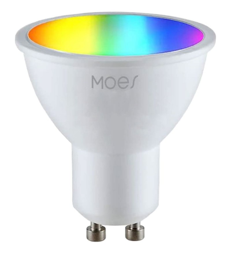 Lampara Led Smart Moes ZB-TD5-RCW-GU10 5W/Bivolt/Zigbee - White