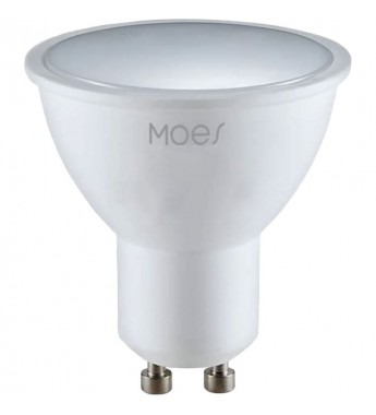 Lampara Led Smart Moes ZB-TD5-RCW-GU10 5W/Bivolt/Zigbee - White