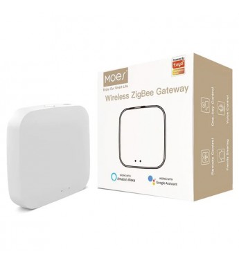 Hub Moes Smart ZHUB-W Wi--fi Wireless Zigbee Gateway - Blanco