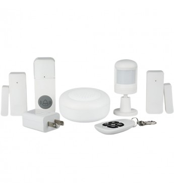 Kit de Sistema de Seguridad Para Hogar Moes WSS-JM-S01 Wifi/Tuya