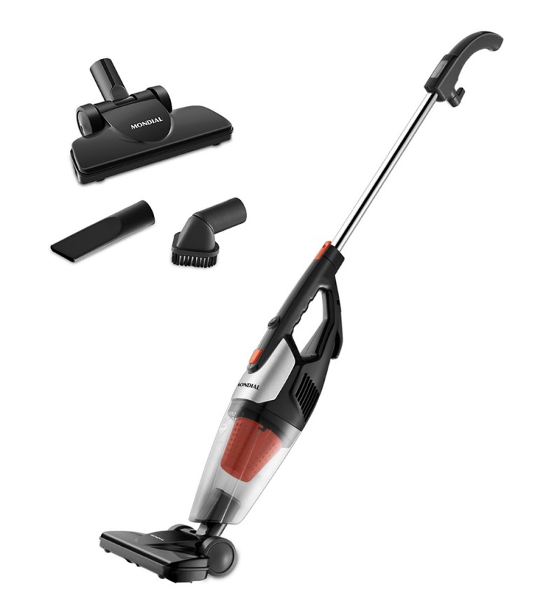 Aspirador de Polvo Mondial Turbo AP-31 con 1200W/220V - Negro