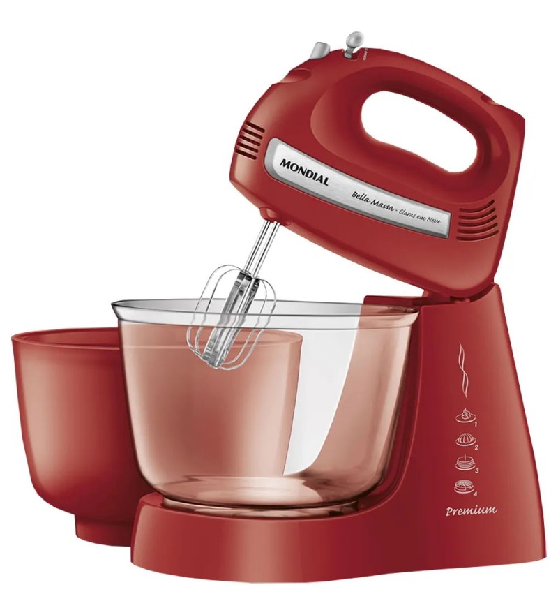 Batidora Mondial B-55-R Premiun 220V/500W - Rojo