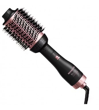 Cepillo Secador Mondial ES-14 1200W/Bivolt - Black/Rose