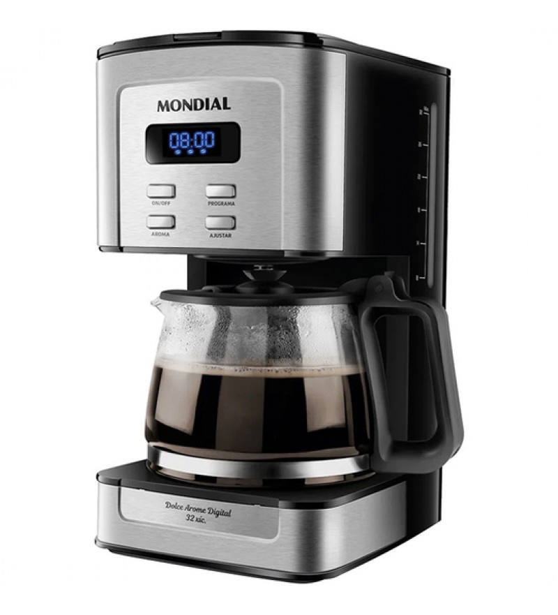 Cafetera Mondial C-44-32X-SDI Dolce Arome Digital 32 Tazas 110V/60HZ