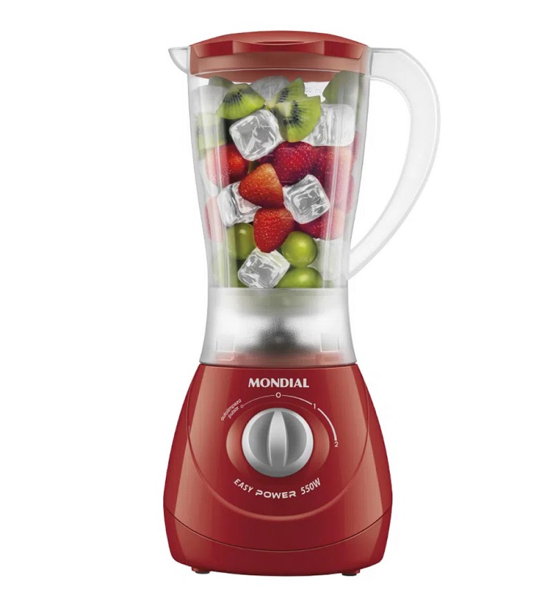 Licuadora Mondial Easy Power L-550-R con 550W/220V - Rojo