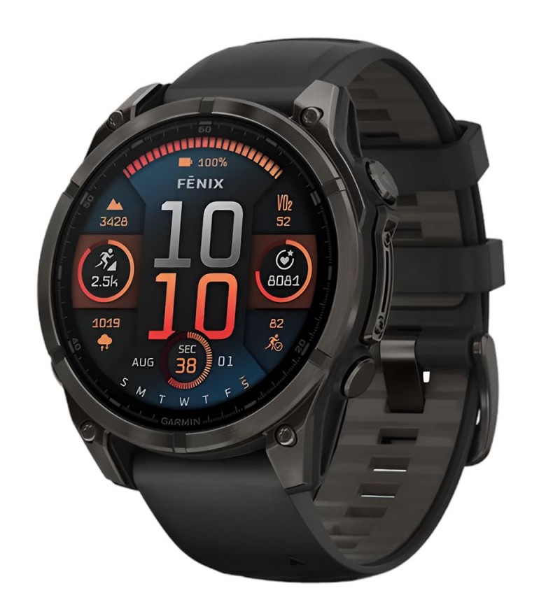 Reloj Garmin Fenix 8 010-02904-20 47MM/Amoled/GPS - Black