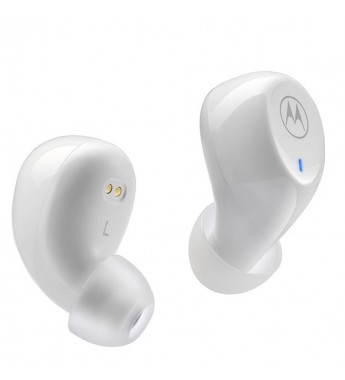 Auriculares Inalámbricos Motorola Moto Buds 105 Bluetooth/IPX5 - White - (Deslacrado)