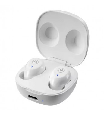 Auriculares Inalámbricos Motorola Moto Buds 105 Bluetooth/IPX5 - White - (Deslacrado)