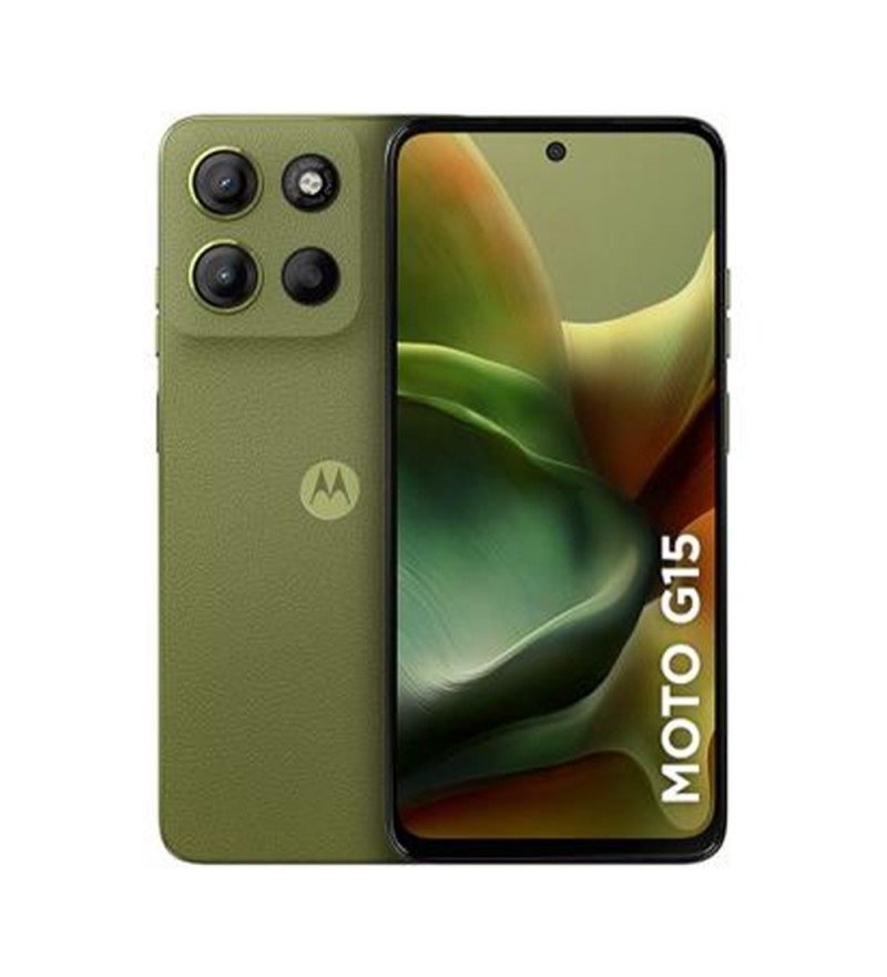 Smartphone Motorola G15 XT2521-2 LTE DS NFC 4/128GB 6.8" 8MP/5+50MP 18W - Iguana Green (US)