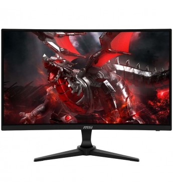 Monitor LCD Gaming MSI Curvo de 23.6" FHD Pro G243CV HDMI/75Hz/Bivolt - Negro