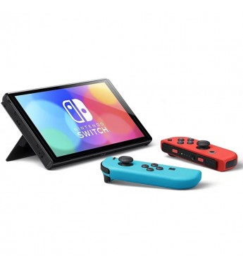 Consola Nintendo Switch 64GB Oled HEG S KABAA - Rojo/Azul 