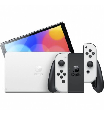 Consola Portátil Nintendo Switch OLED He S KAAAA con Wi-Fi/Bluetooth/HDMI/Bivolt - Blanco (Japones)