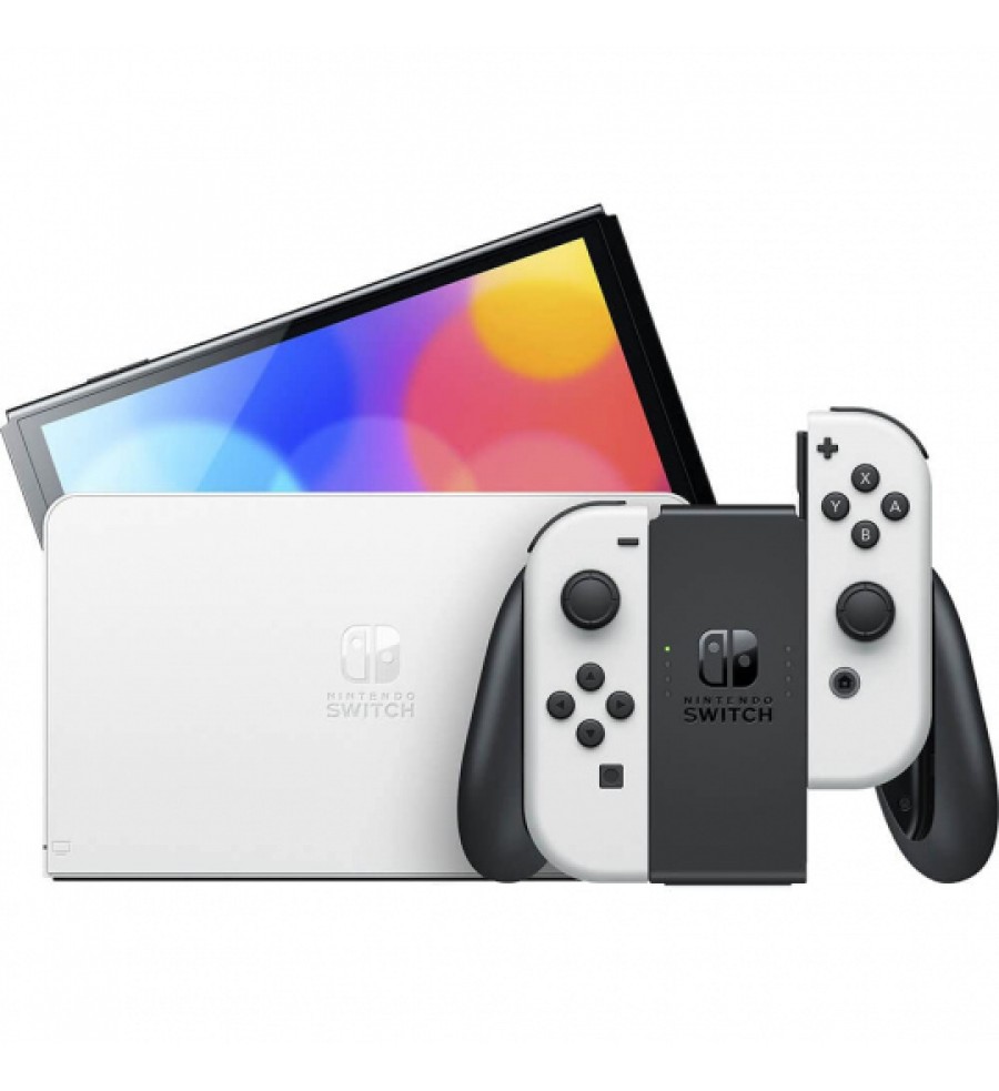 Consola Portátil Nintendo Switch OLED He S KAAAA con Wi-Fi/Bluetooth/HDMI/Bivolt - Blanco (Japones)