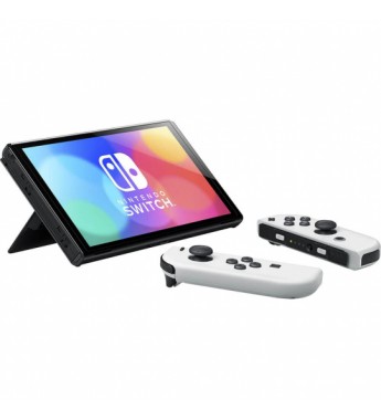 Consola Portátil Nintendo Switch OLED He S KAAAA con Wi-Fi/Bluetooth/HDMI/Bivolt - Blanco (Japones)