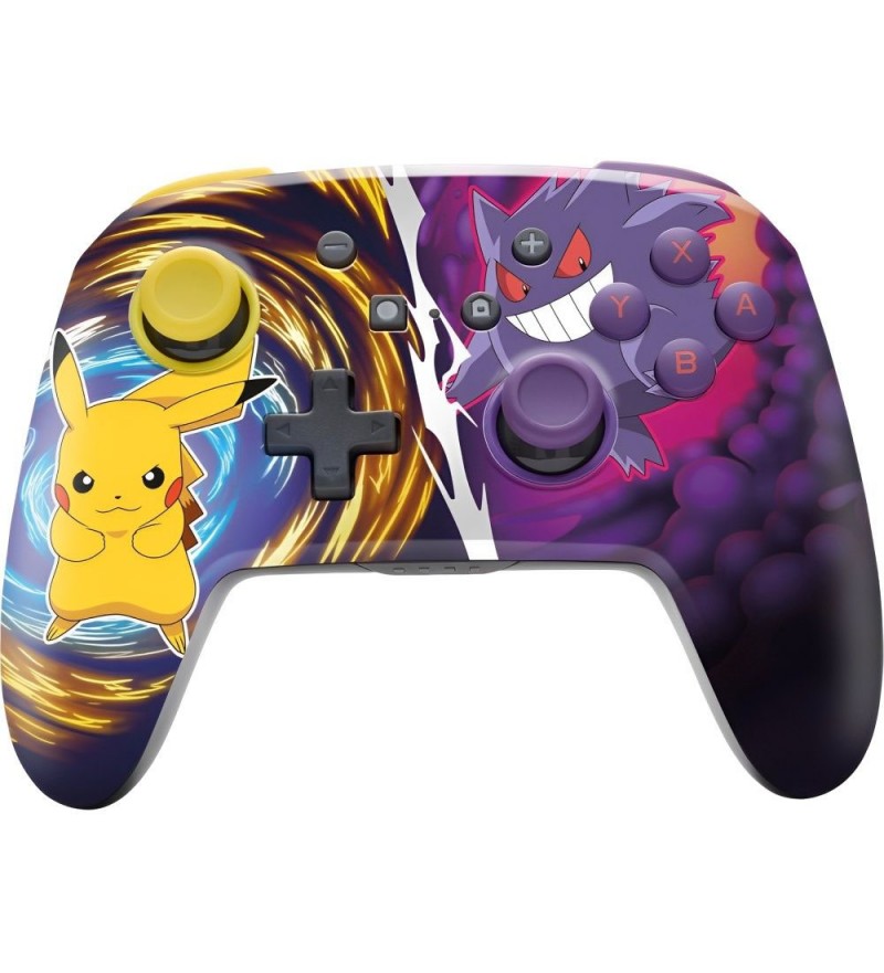 Control Nintendo Switch PowerA Wireless PWA-A-13341 - Pikachu vs Gengar 