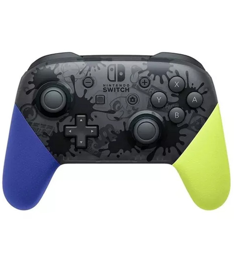Control Inalámbrico Nintendo Switch Pro Controller Splatoon 3ª Edition - Black/Green/Lilac (Caja Fea)