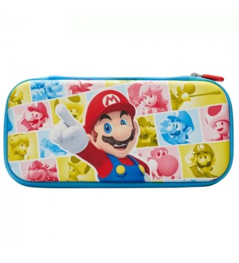  Estuche Protector Slim PowerA para Nintendo Switch PWA-A-09471 - Super Mario Mushroom kingdom Reel