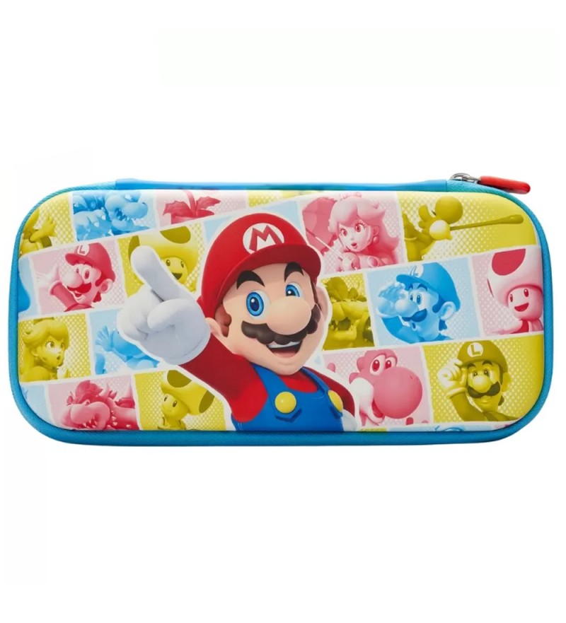  Estuche Protector Slim PowerA para Nintendo Switch PWA-A-09471 - Super Mario Mushroom kingdom Reel